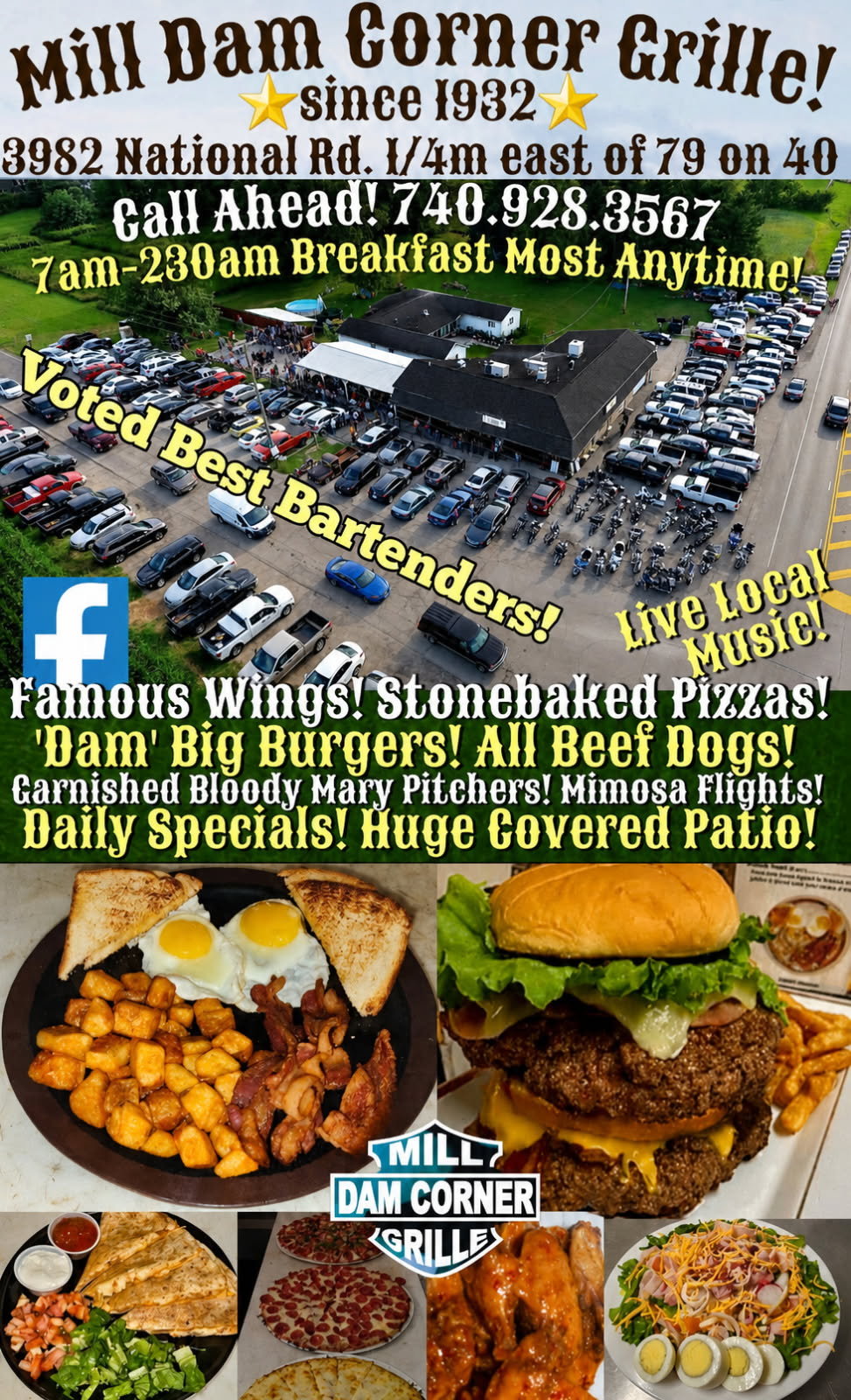 Mill Dam Corner Grille homepage image - 080326 14 59 02 75