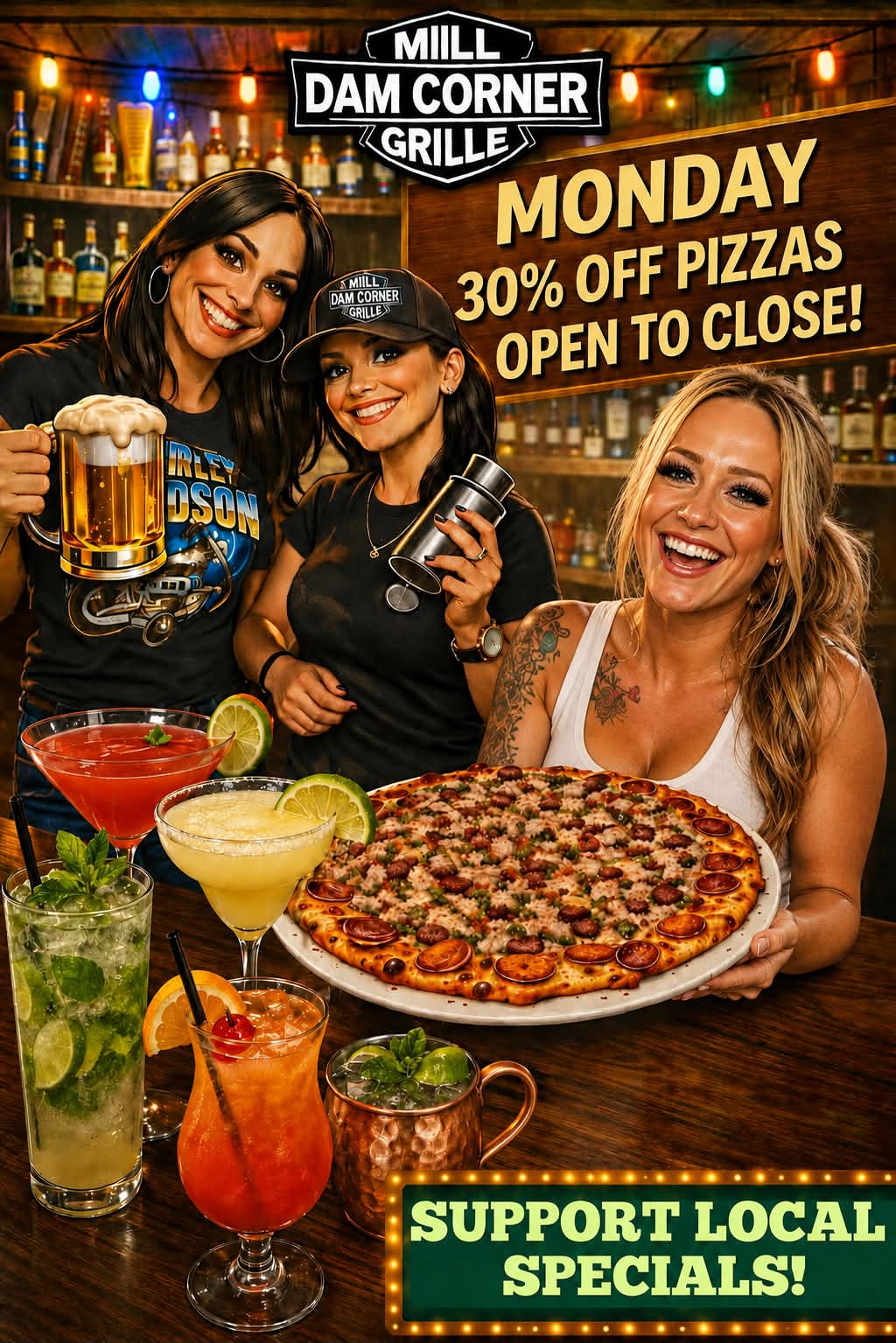 Mill Dam Corner Grille special - Monday 001