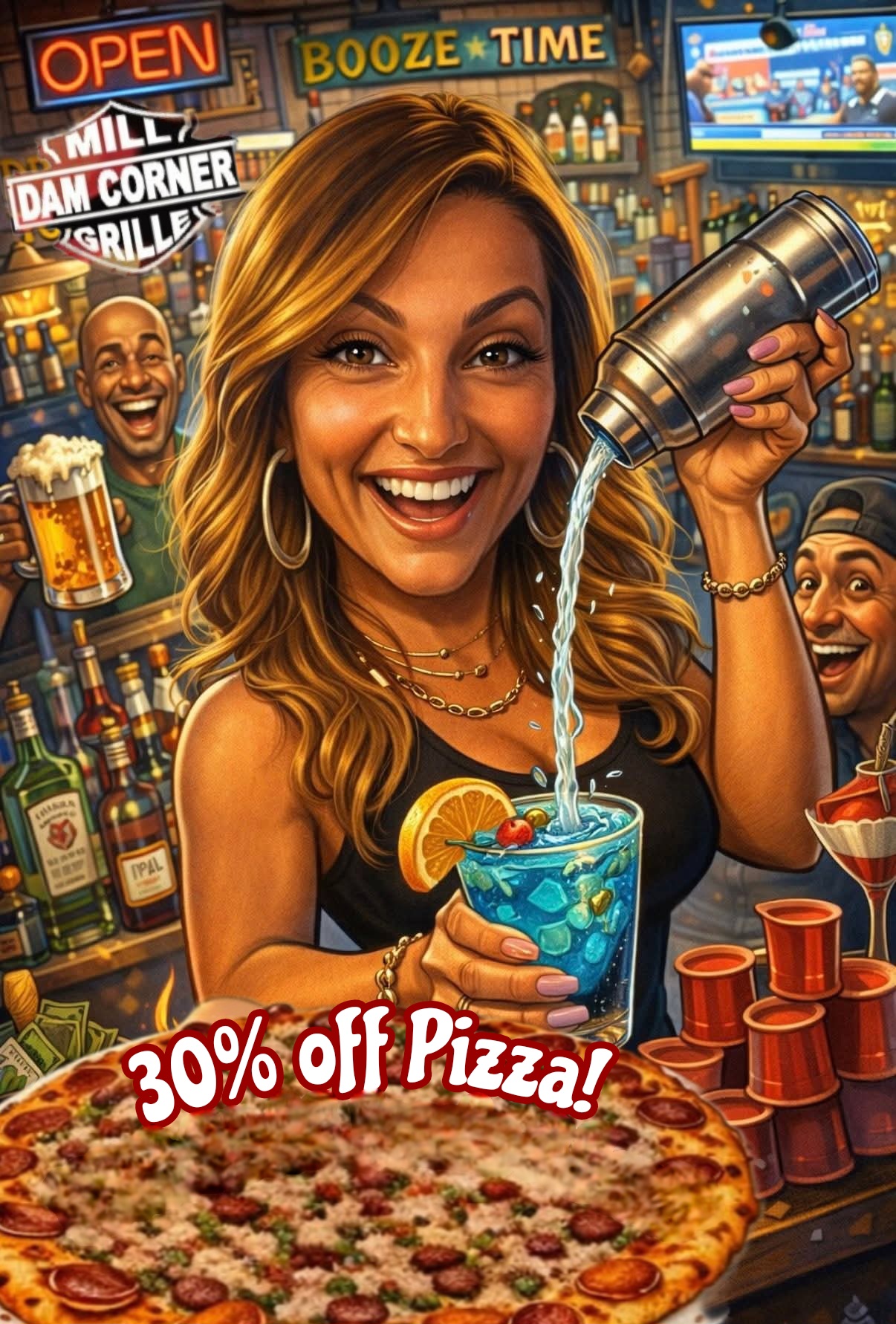Mill Dam Corner Grille special - Monday 005