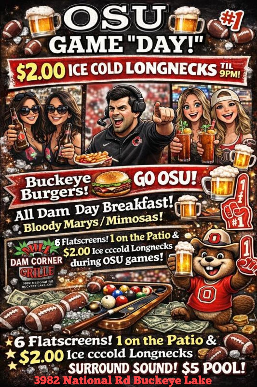 Mill Dam Corner Grille special - Sunday 002
